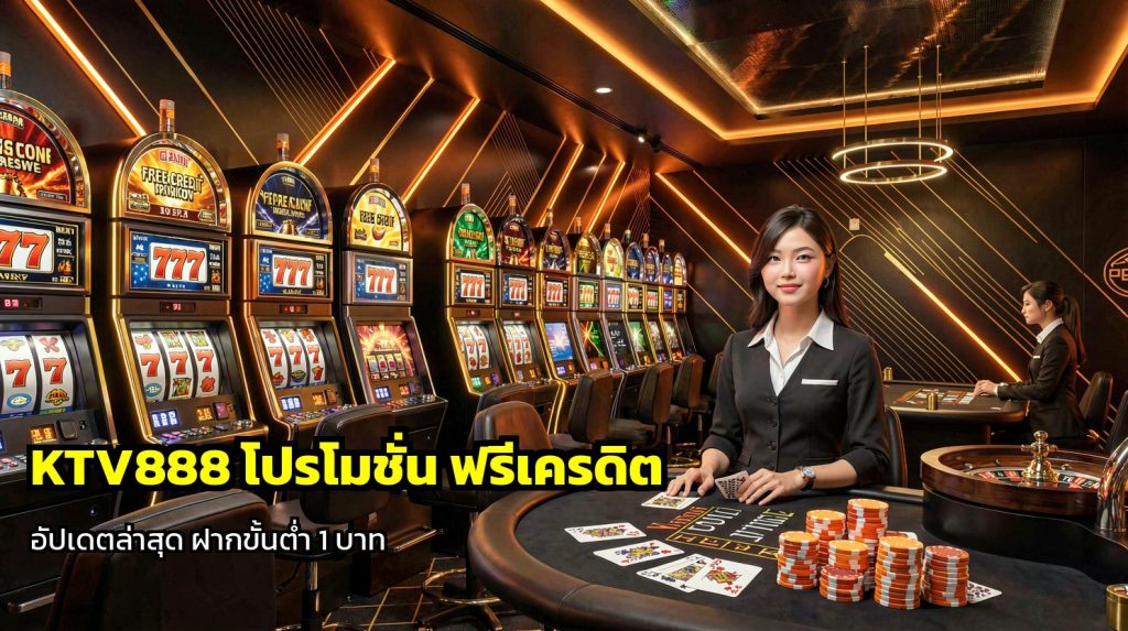 KTV888 โปรโมชั่น ฟรีเครดิต